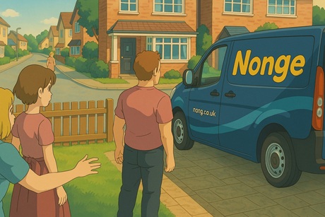 The first scene of nonge, swipe to see the original scene